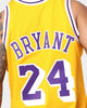 Mitchell & Ness Los Angeles Lakers Kobe Bryant #24 '07-'08 Authentic Jersey Yellow