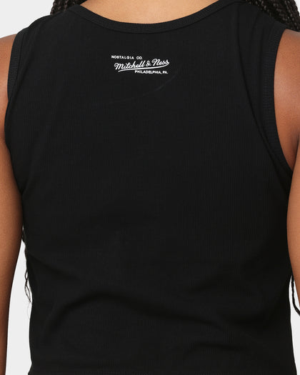 Mitchell & Ness Women's Chicago Bulls NBA Classic Rib Vest Black