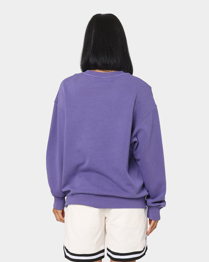 Mitchell & Ness Women's Phoenix Suns Vintage Ivy Arch Crewneck Faded Purple