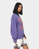 Mitchell & Ness Women's Phoenix Suns Vintage Ivy Arch Crewneck Faded Purple