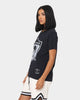 Mitchell & Ness Women's Las Vegas Raiders Vintage NFL Big Logo T-Shirt Faded Black
