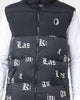 Last Kings Fragment Puffer Vest Black