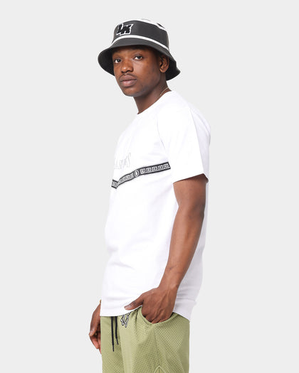 Last Kings Tut Taped Rhinestone Short Sleeve T-Shirt White