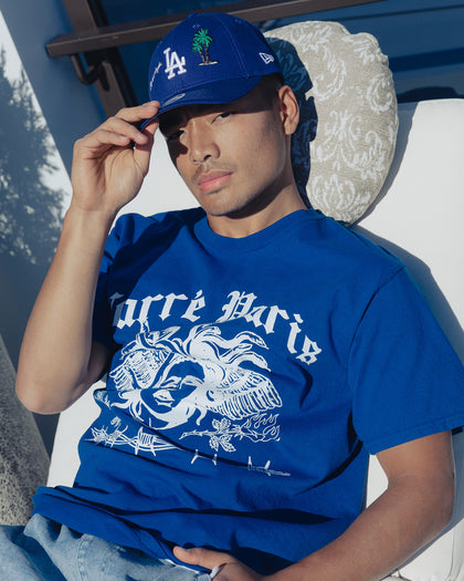 Carré Medusa T-Shirt Cobalt Blue