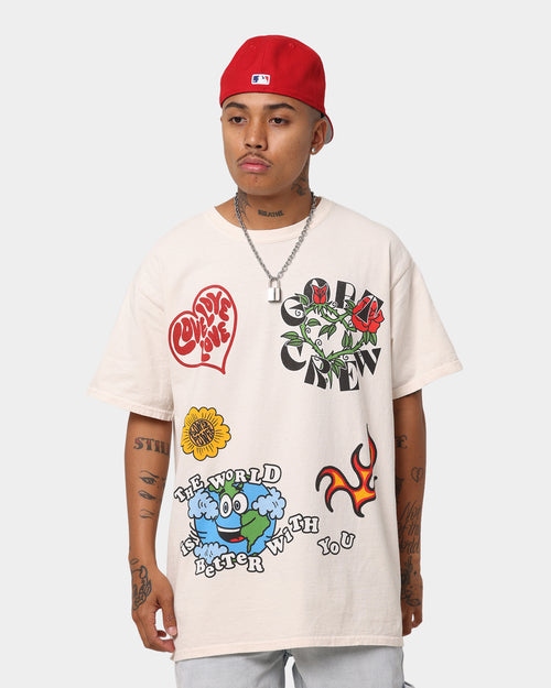 Goat Crew Thank You Vintage T-Shirt Off White