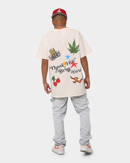 Goat Crew Thank You Vintage T-Shirt Off White