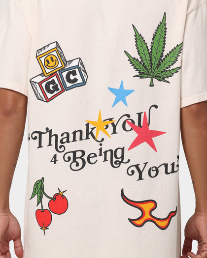 Goat Crew Thank You Vintage T-Shirt Off White