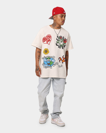 Goat Crew Thank You Vintage T-Shirt Off White