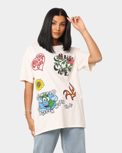 Goat Crew Thank You Vintage T-Shirt Off White