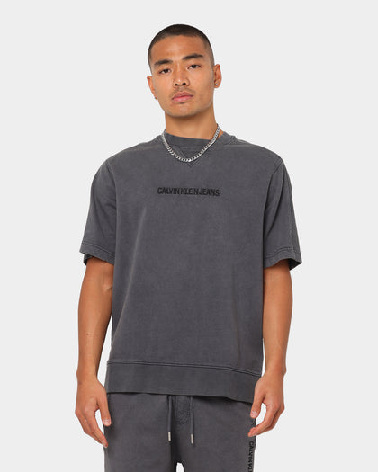 Calvin Klein Institute Embroidery T-Shirt Black