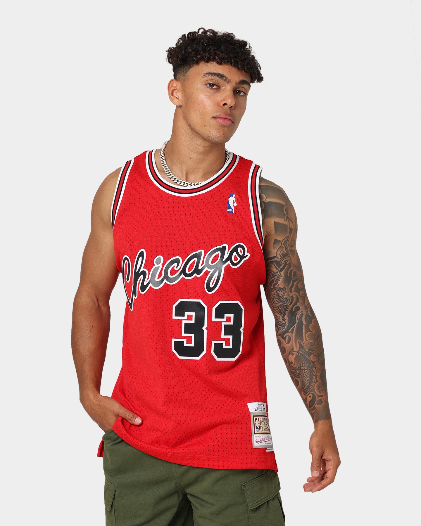Mitchell & Ness Chicago Bulls Scott Pippen #33 '03-'04 Home