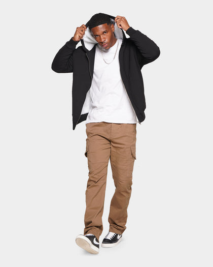 XXIII Agustin Sherpa Lined Hoodie Black