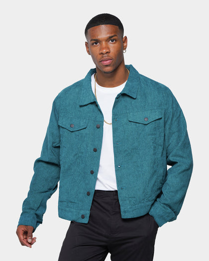 XXIII Diego Cord Jacket Forest Green