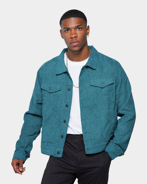 XXIII Diego Cord Jacket Forest Green