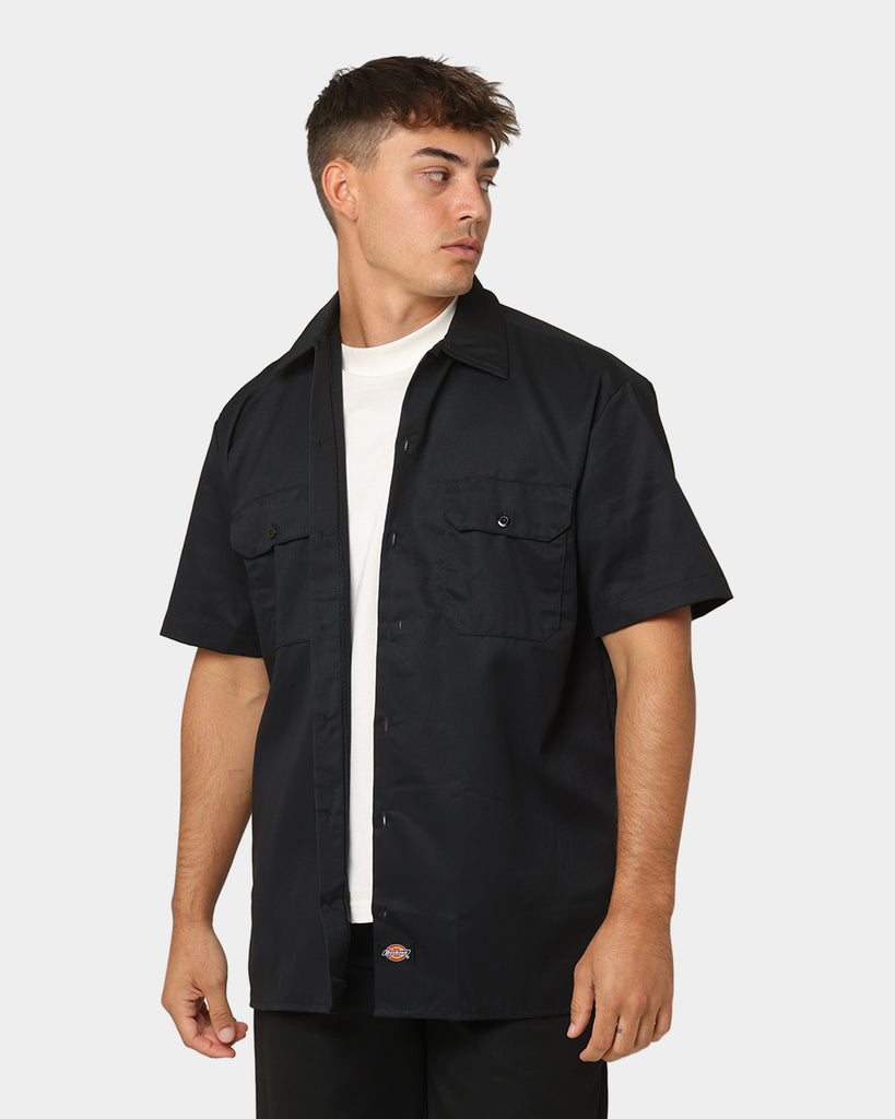 Dickies 1574 Short Sleeve Shirt Black | Culture Kings US