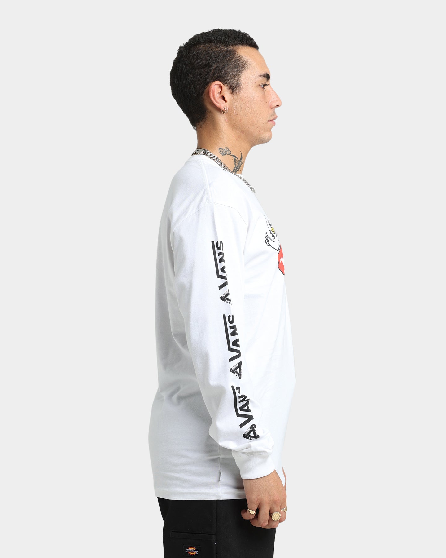 Palace Palace X Vans Duck Out Long Sleeve Shirt White | Culture