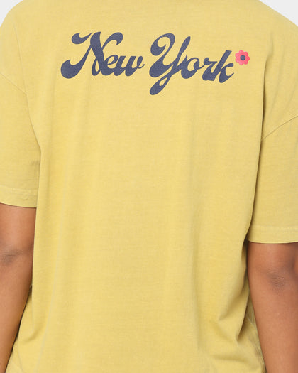 Majestic Athletic Women's New York Yankees Bespoke Logo T-Shirt Ginger