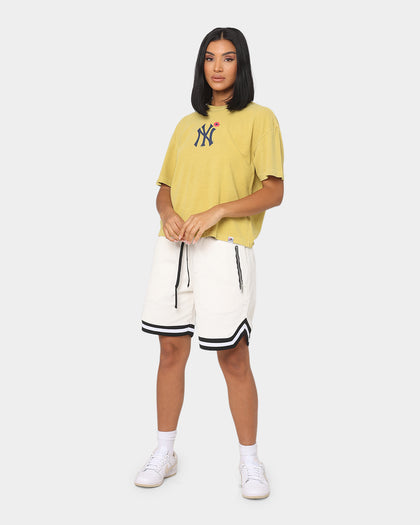 Majestic Athletic Women's New York Yankees Bespoke Logo T-Shirt Ginger