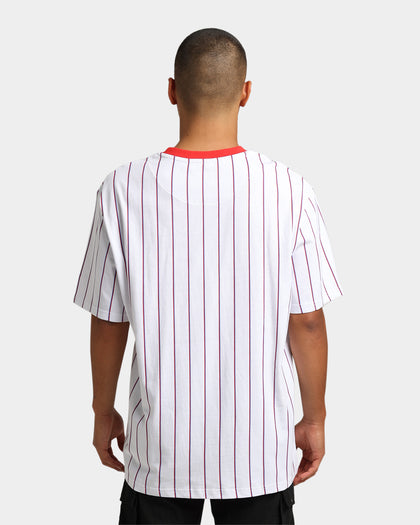 Karl Kani Originals Pinstripe T-Shirt White