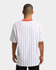 Karl Kani Originals Pinstripe T-Shirt White
