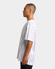 Karl Kani Originals Pinstripe T-Shirt White