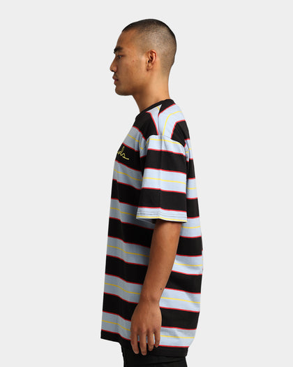 Karl Kani Originals Stripe T-Shirt Light Blue