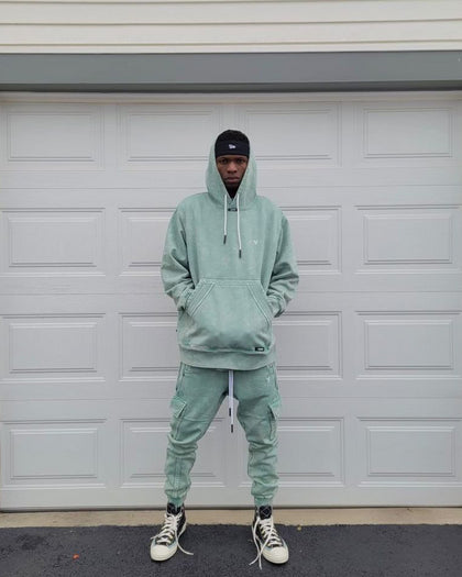 The Anti Order Anti Essential Hoodie Green Crystal