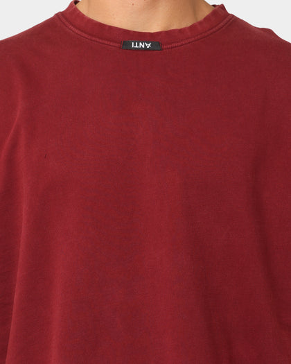 The Anti Order Anti Essential Non Seam T-Shirt Vintage Maroon