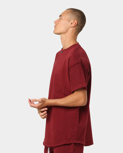 The Anti Order Anti Essential Non Seam T-Shirt Vintage Maroon