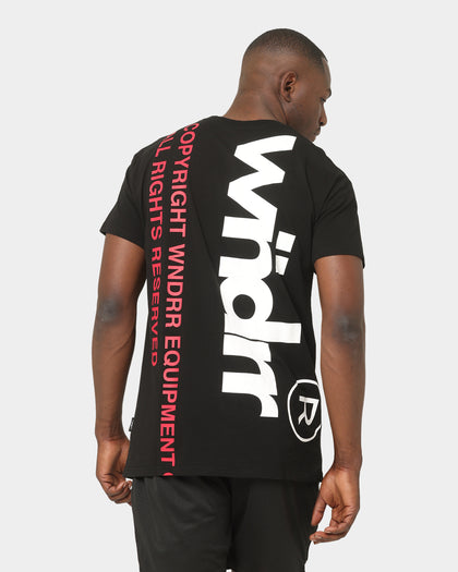 WNDRR Offsets Custom Fit T-Shirt Black