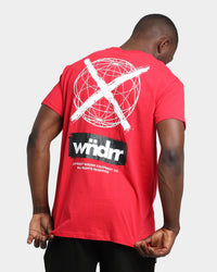 WNDRR Pressure Custom Fit T-Shirt Red