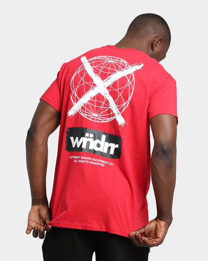 WNDRR Pressure Custom Fit T-Shirt Red