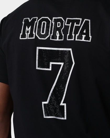 Saint Morta Semi Final Rhinestone T-Shirt Black