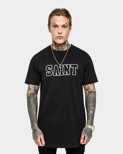 Saint Morta Semi Final Rhinestone T-Shirt Black