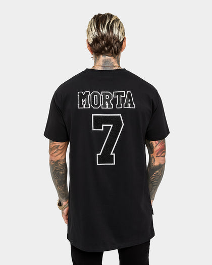 Saint Morta Semi Final Rhinestone T-Shirt Black