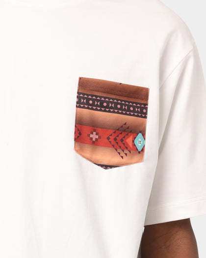 XXIII Luis Printed Pocket T-Shirt White