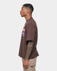 XXIII Luis Printed Pocket T-Shirt Brown