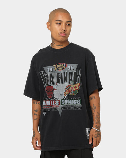 Mitchell & Ness Chicago Bulls NBA Finals 1996 T-Shirt Black