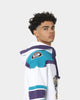 47 Brand Anaheim Ducks Superior Lacer Hoodie White Wash