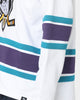 47 Brand Anaheim Ducks Superior Lacer Hoodie White Wash