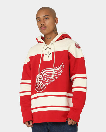 47 Brand Red Wings Superior Lacer Hood Red