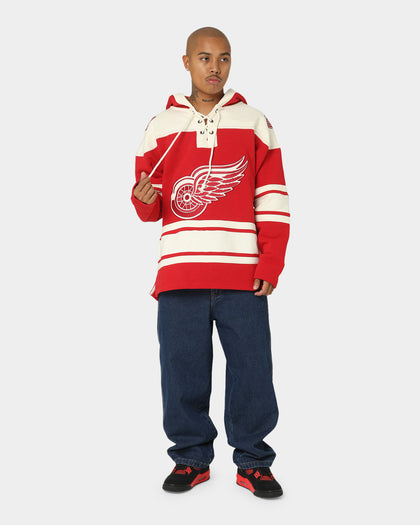 47 Brand Red Wings Superior Lacer Hood Red
