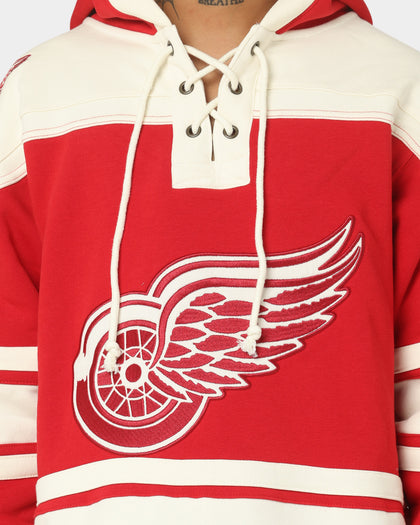 47 Brand Red Wings Superior Lacer Hood Red