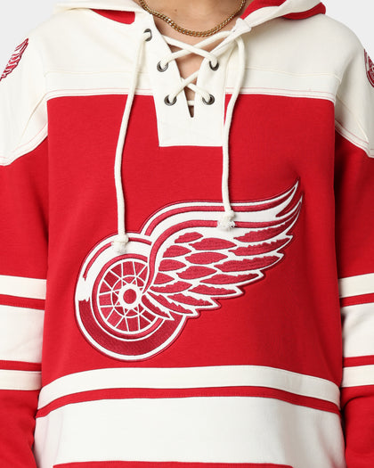 47 Brand Red Wings Superior Lacer Hood Red