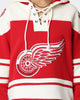 47 Brand Red Wings Superior Lacer Hood Red