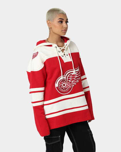 47 Brand Red Wings Superior Lacer Hood Red
