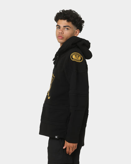 47 Brand Anaheim Ducks Superior Lacer Hoodie Black/Gold