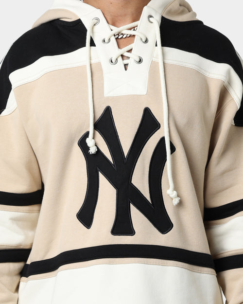 47 Brand New York Yankees Superior Lacer Hoodie Khaki