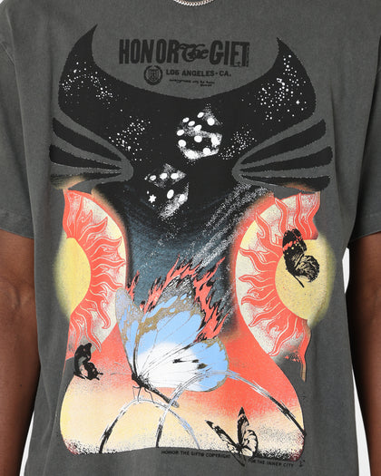 Honor The Gift Higher Power T-Shirt Pigment Black