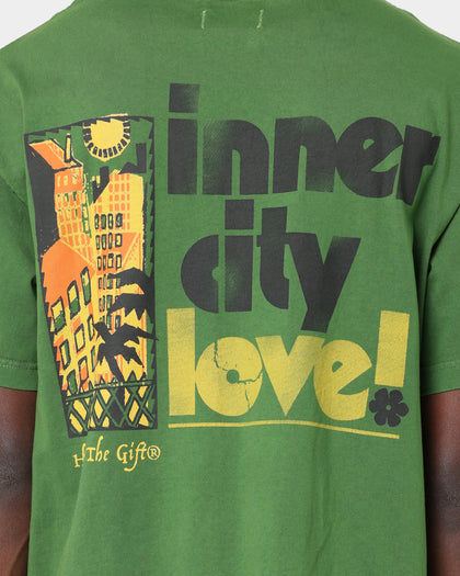 Honor The Gift Inner City Love T-Shirt Green